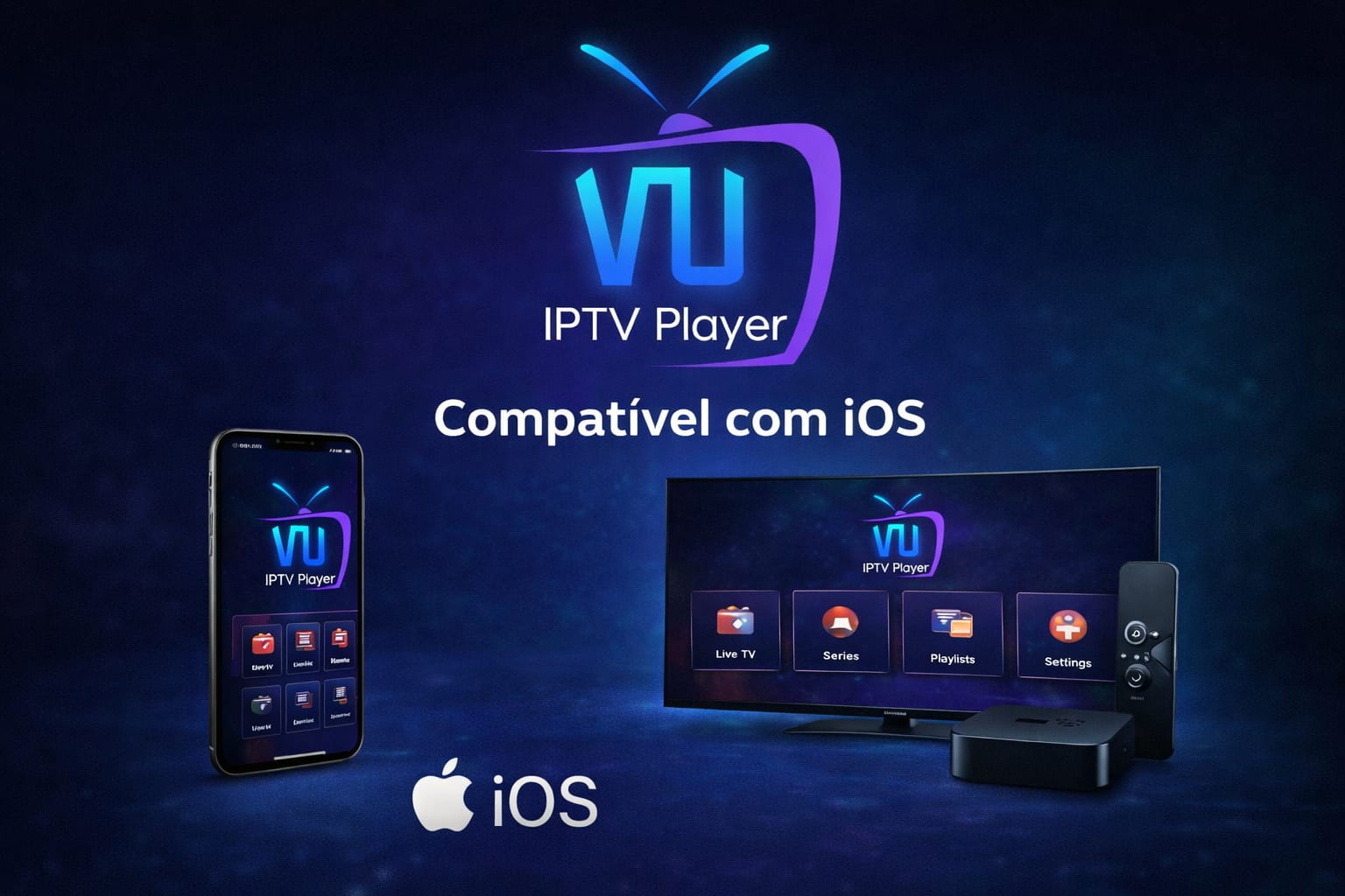 Vu IPTV Player iOS